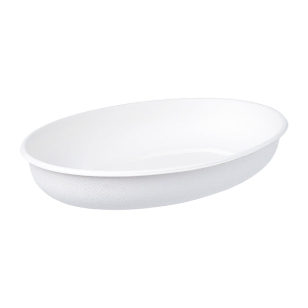 BF Bagasse Oval Burrito Bowl 26oz