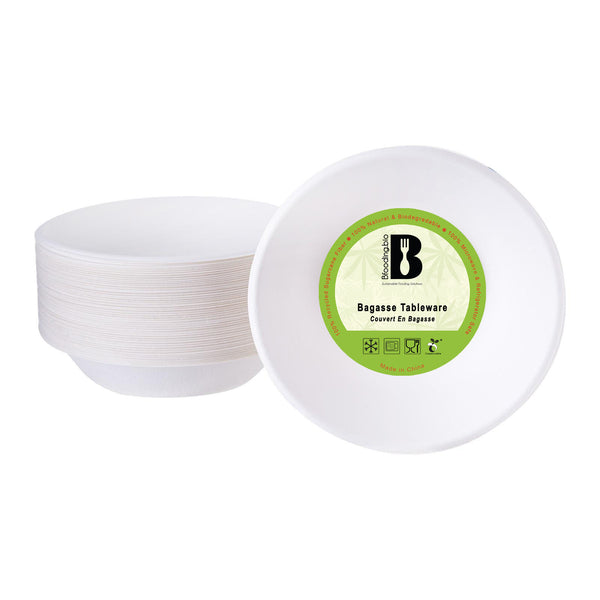 BF Bagasse Round Bowl 16oz 50 pcs X 24