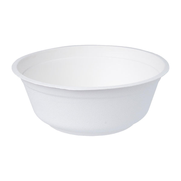BF Bagasse Round Bowl 32oz (Steep Side)