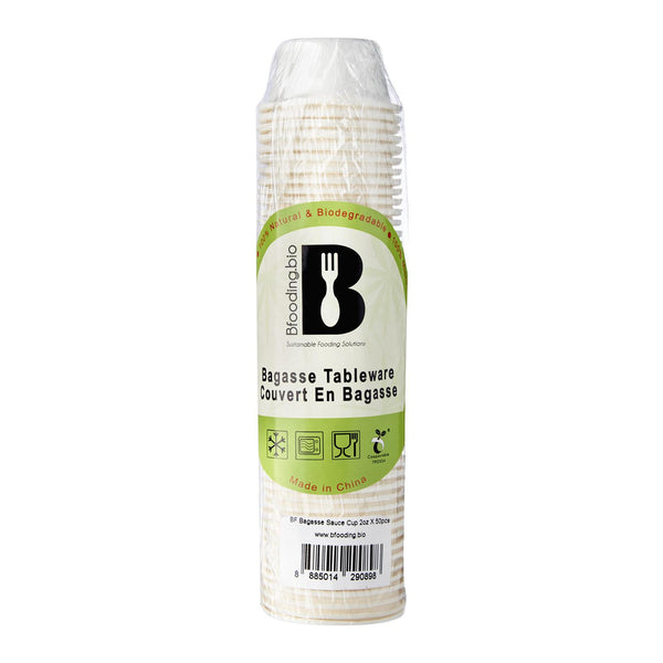 BF Bagasse Sauce Cup 2 oz