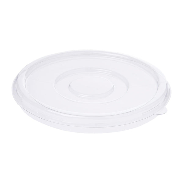 PET Flat Lid For Round Bowl 32oz