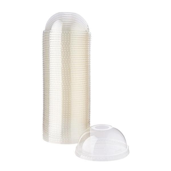 PLA Bio Dome Lid For Cold Cup 12/16/20 oz / 3.3 gm