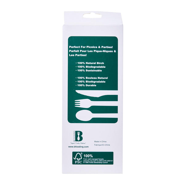 BF Birch Assorted Cutlery Box 24 pcs X 36
